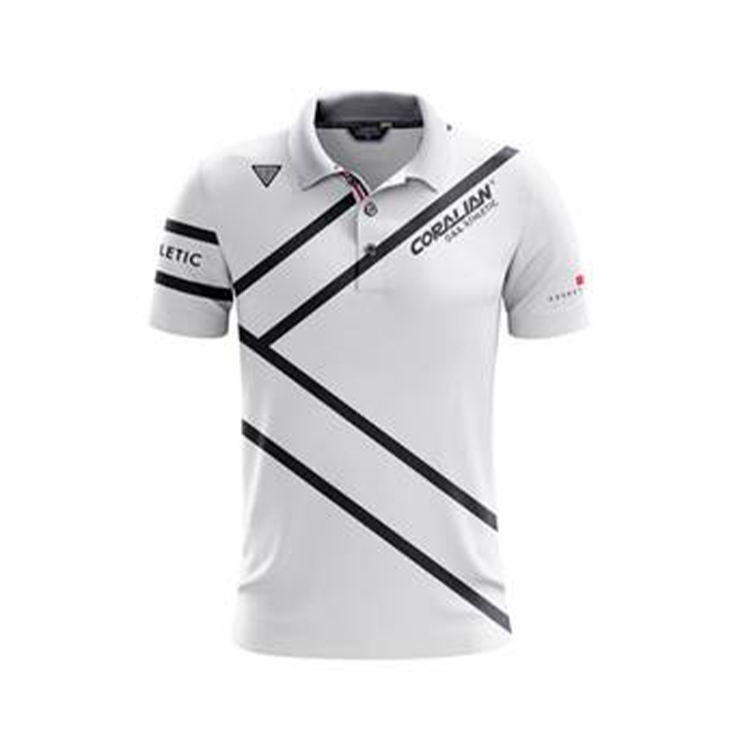 CORALIAN Badminton Jersey Men's White