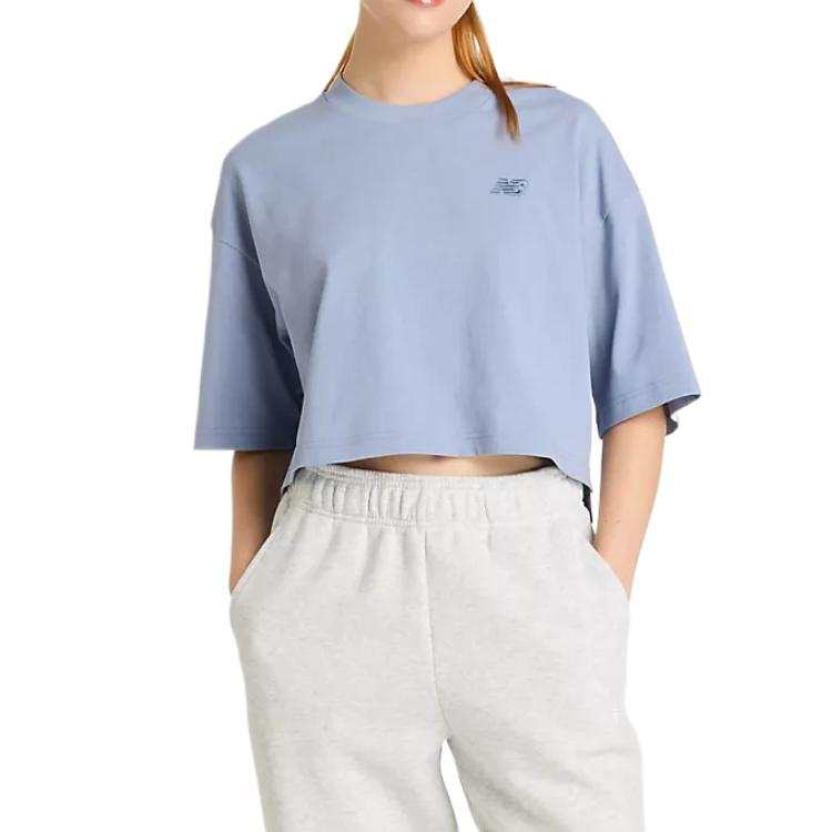 New Balance New Balance Raglan Sleeve T Shirt Women's Blue