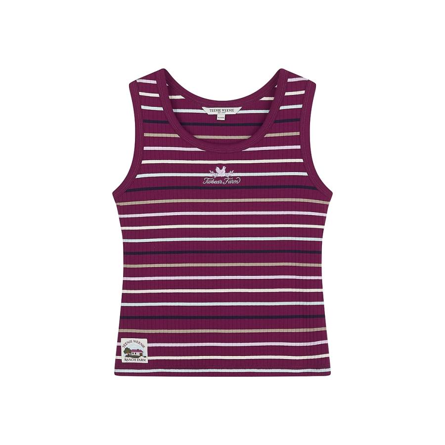 Teenie Weenie T Shirts Women's Crew Neck Moderate Straight Fit
