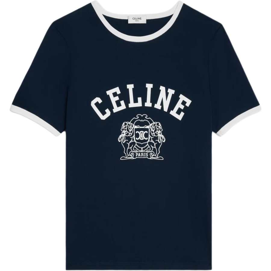 CELINE SS25 T Shirt Women's Blue
