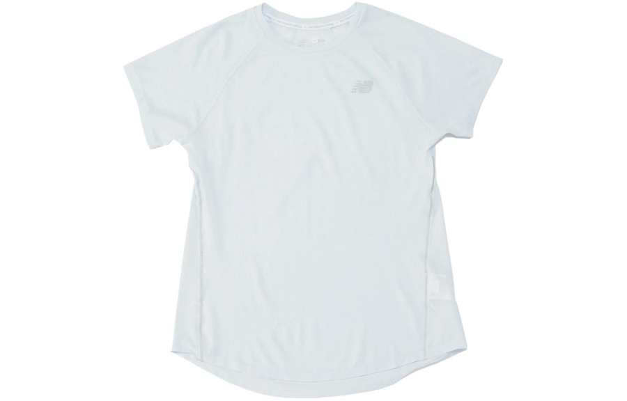 New Balance New Balance IMPACT RUN Raglan Sleeve T Shirt Women's White