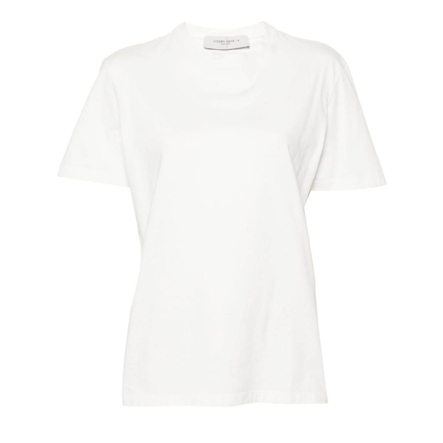 Golden Goose Deluxe Brand Logo Patch Crewneck T Shirt