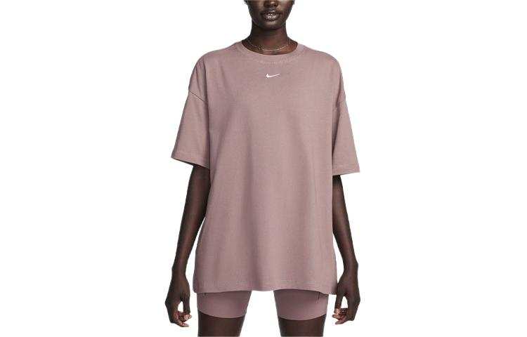 Nike Nike Sportswear Essentials Drop Shoulder Sleeve T Shirt Women's Smokey Mauve