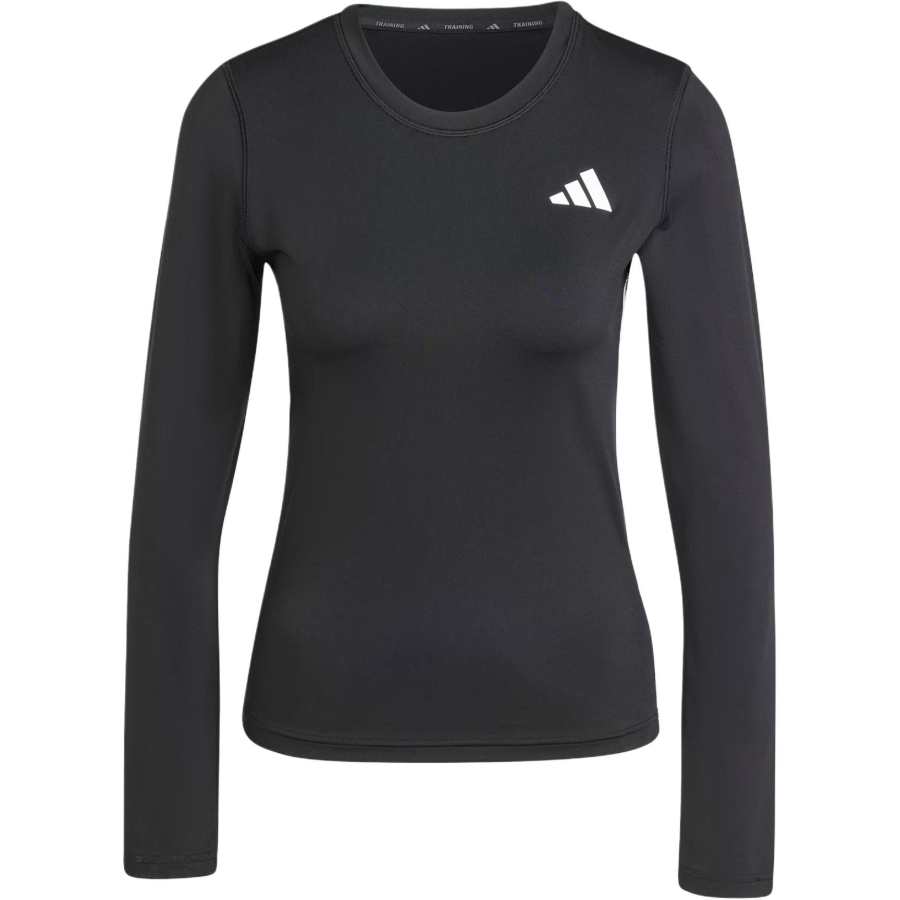 Adidas Adidas Free Shipping With AdiClub Essentials Long Sleeve 3 Stripes Workout Top