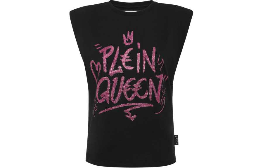 Philipp Plein Pure crystals-embellished sleeveless t-shirt