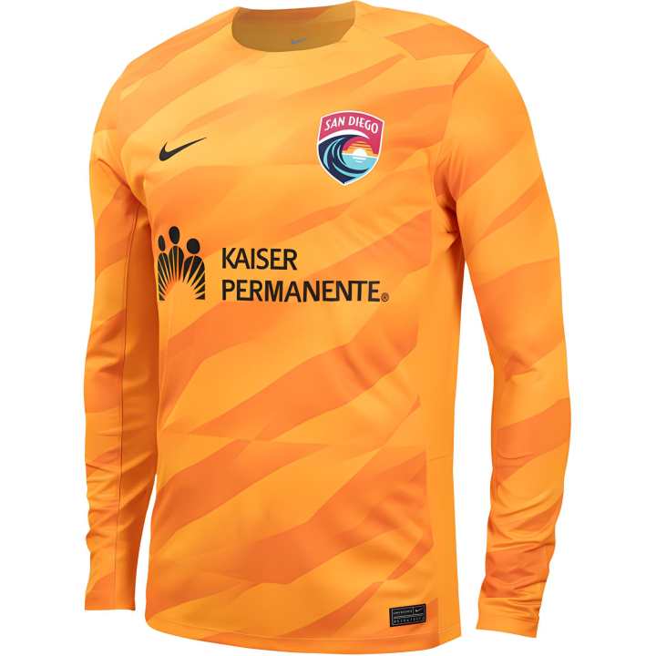 Nike Nike San Diego Wave Fc 2024 Goalkeeper Nike Nwsl Long Sleeve Replica Jersey