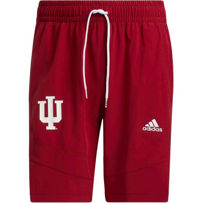 Adidas Adidas Free Shipping With AdiClub Hoosiers Ncaa Swingman Shorts