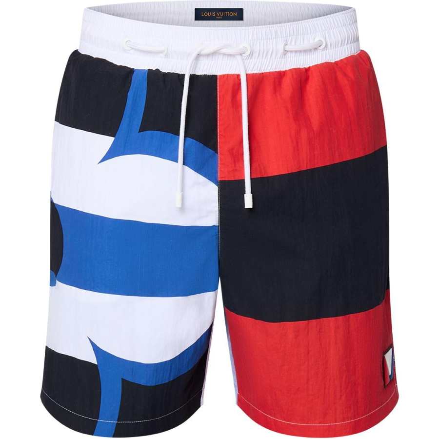 LOUIS VUITTON Printed Graphic Swim Shorts