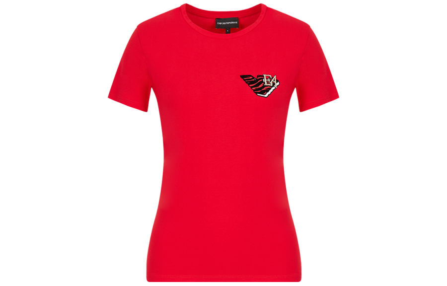 EMPORIO ARMANI EA T Shirt Women's Red