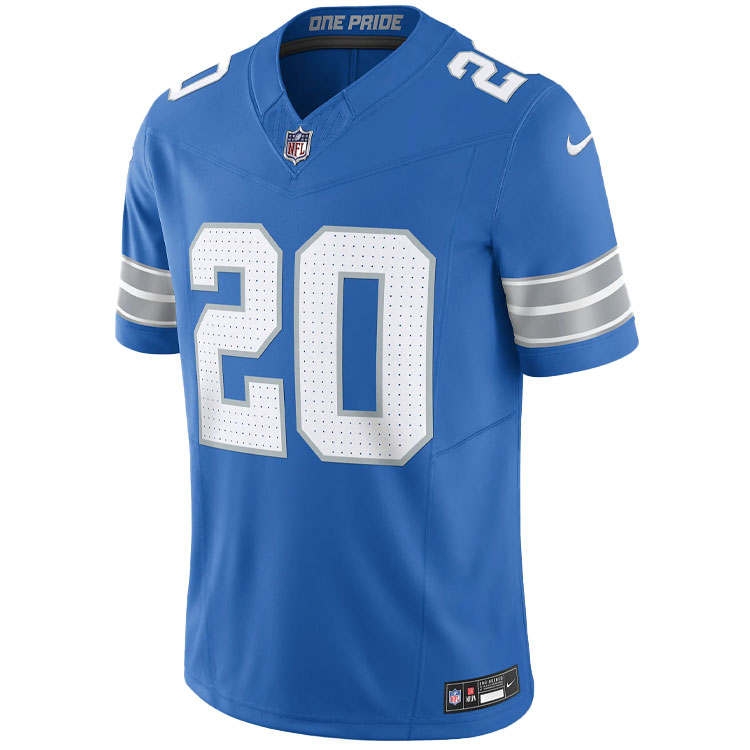 Nike Nike Barry Sanders Detroit Lions Men's Nike Dri-FIT Nfl Limited Football Jersey