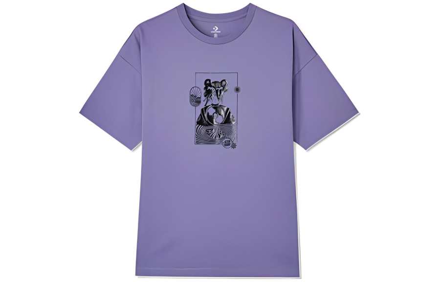 Converse Converse Drop Shoulder Sleeve T Shirt Women's
