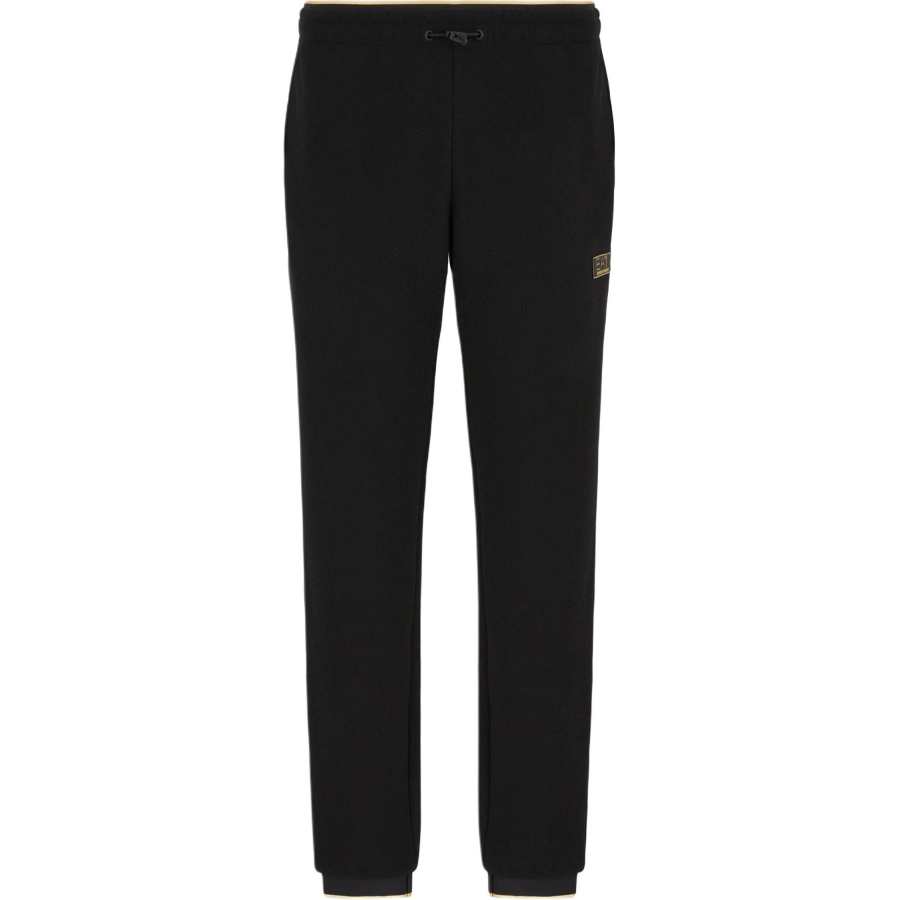 EMPORIO ARMANI EA7 SS24 Casual Pants Men's Black