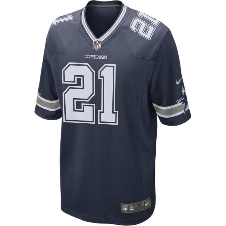 Nike Nike Deion Sanders Dallas Cowboys Retired Men's Nike Nfl Game Jersey