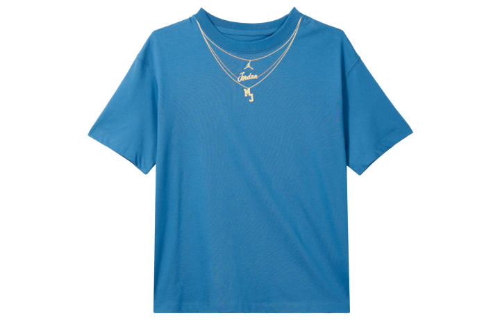 Jordan Jordan Drop Shoulder Sleeve T Shirt Women's Blue