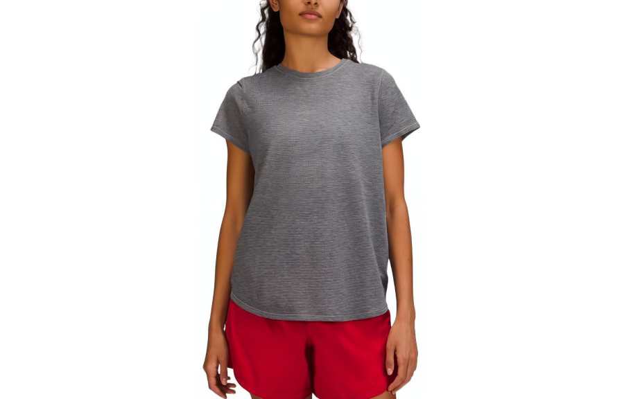 Lululemon T Shirts Women's Crew Neck Moderate Straight Fit