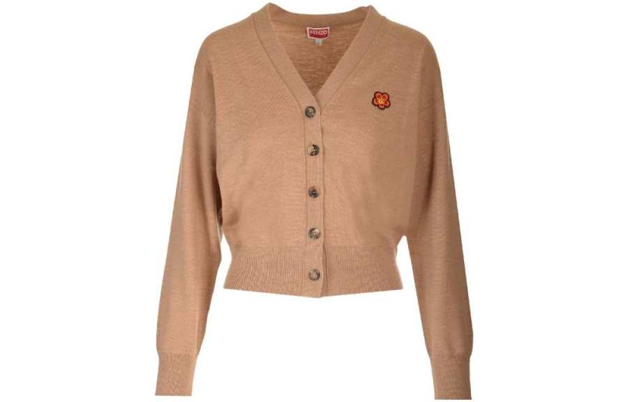 KENZO 【Replicated_PMPrevious Season】V-neck wool cardigan