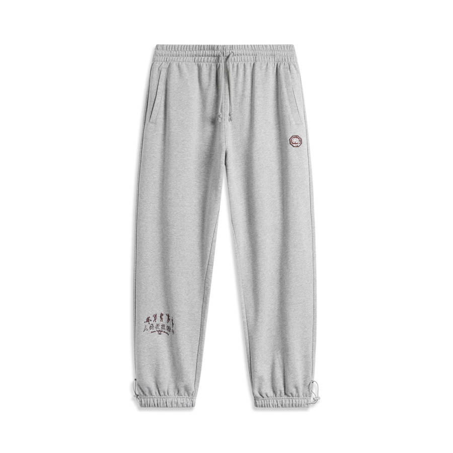 Li-Ning Li Ning Sports Life Collection Sports Pants Men's Gray