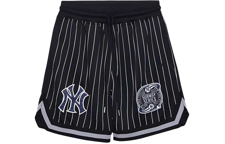 New Era x MLB SS24 New York Yankees Basketball Shorts Unisex Black