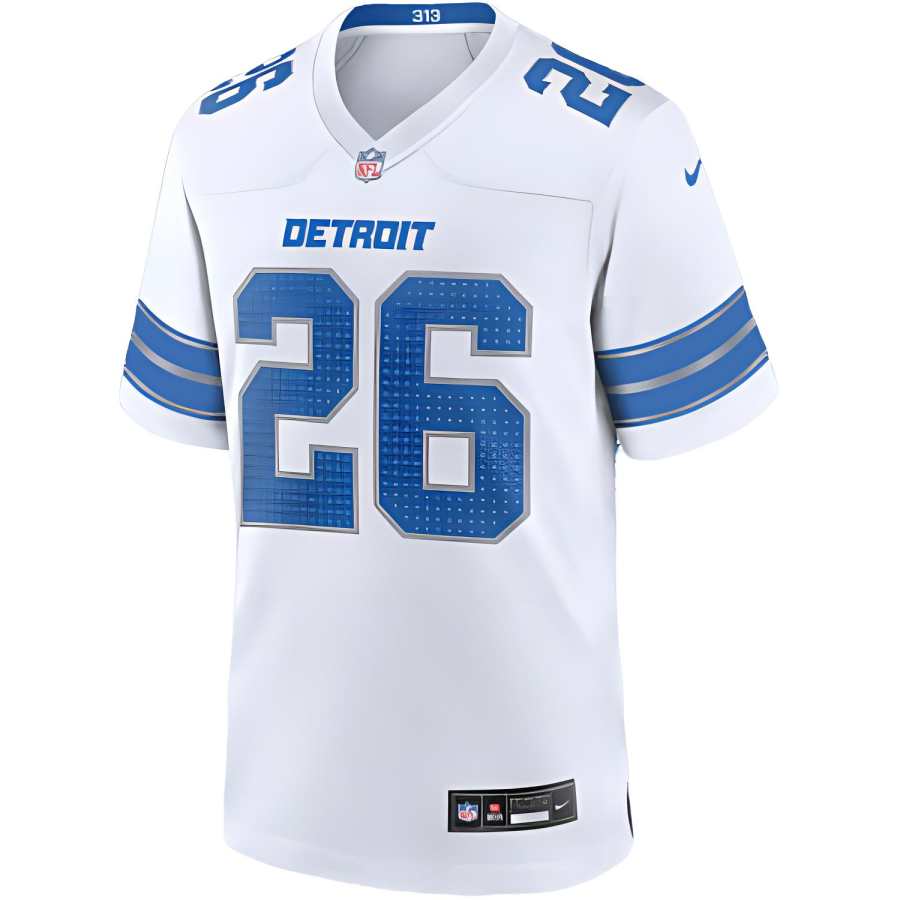 Nike Nike Jahmyr Gibbs Detroit Lions Men's Nike Nfl Game Football Jersey