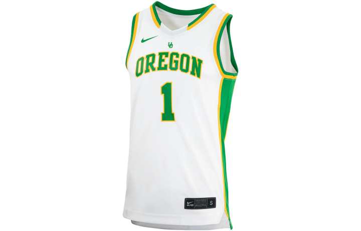 Nike Nike College Oregon Basketball Jersey Men's White