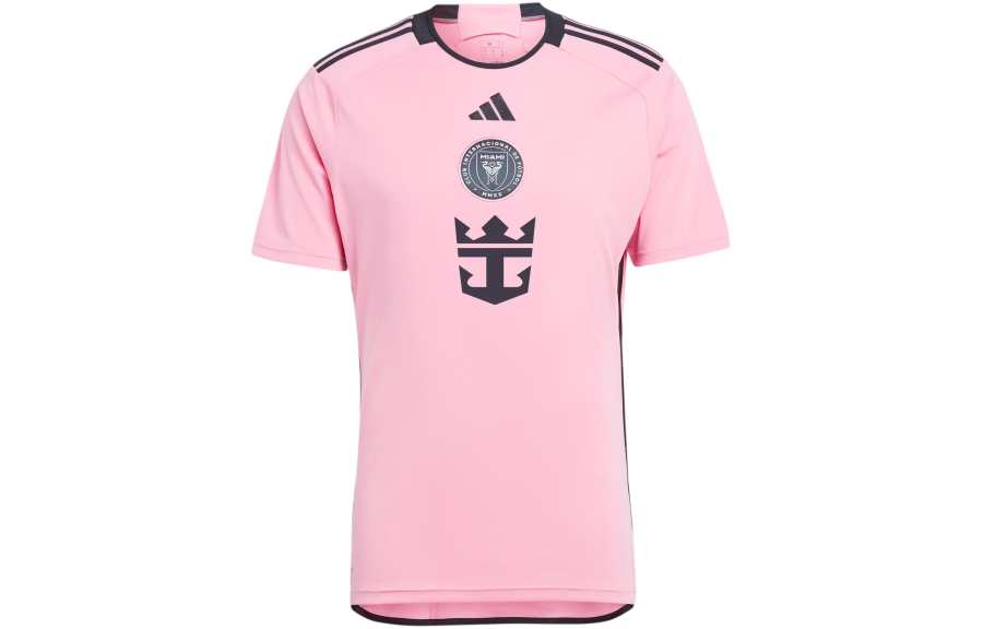Adidas Adidas Miami International Inter Miami Cf 24/25 Home Jersey Soccer Jersey Fan Edition Men's Simple Pink
