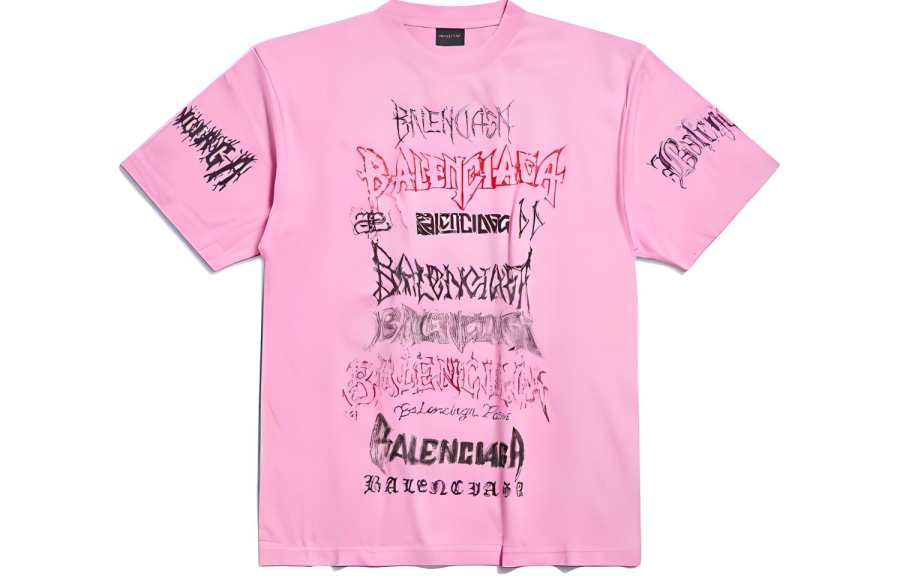 Balenciaga T Shirt, Loose Fit Women's