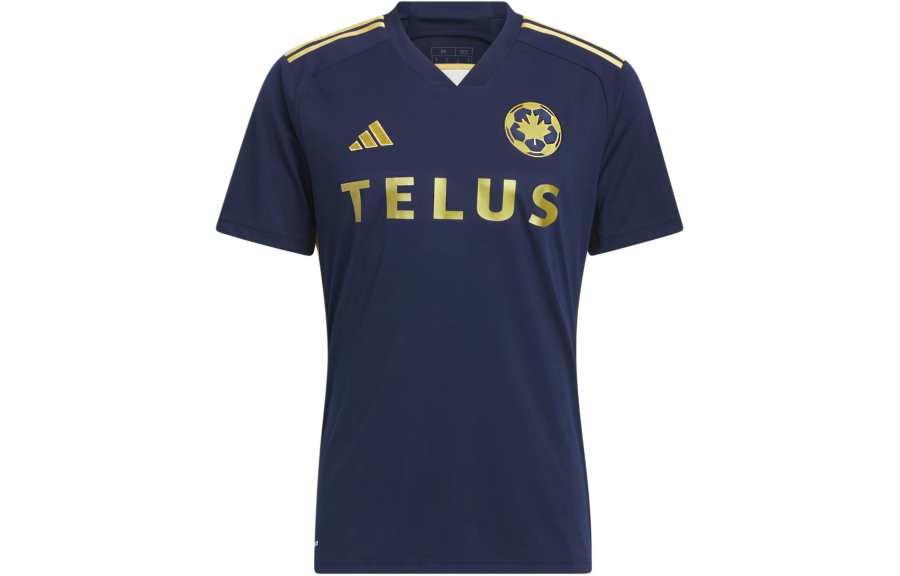 Adidas Adidas Vancouver White Wave Vancouver Whitecaps Fc Away Jersey Soccer Jersey Fan Edition Men's Night Blue