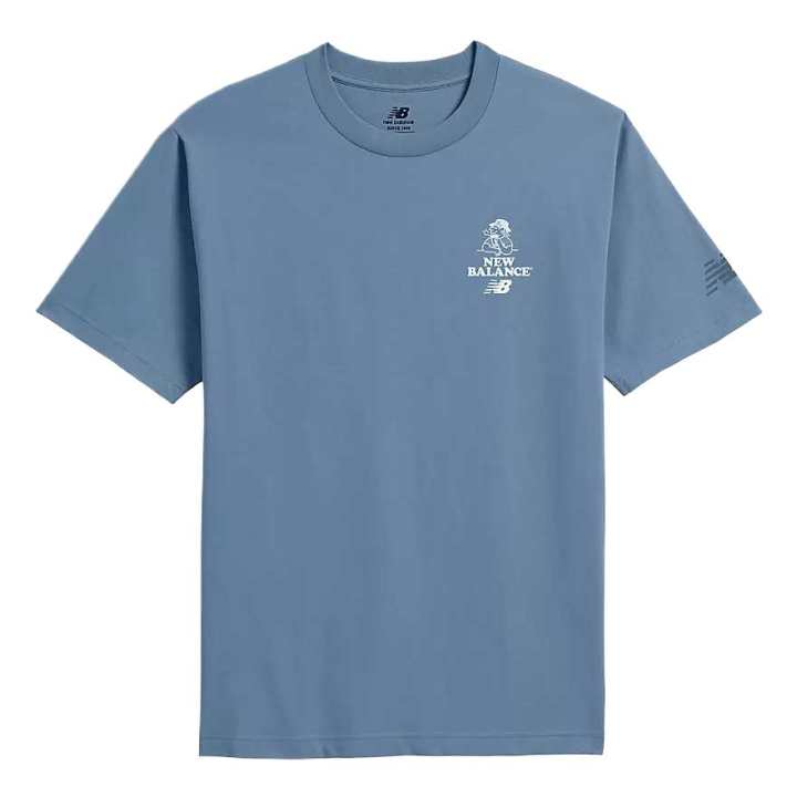 New Balance New Balance T Shirt Unisex Blue