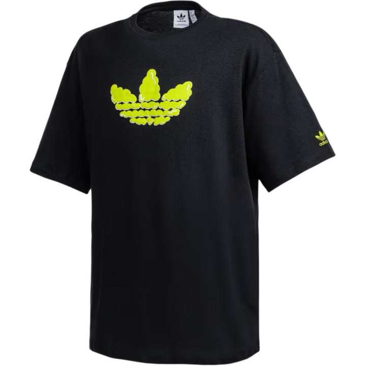 Adidas Adidas Drop Shoulder Sleeve T Shirt Women's Black