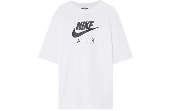 Nike Nike Drop Shoulder Sleeve T Shirt Women's White