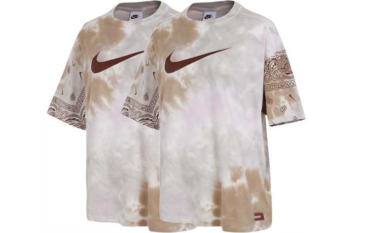 Nike Nike Drop Shoulder Sleeve T Shirt Women's 2 Pack Khaki