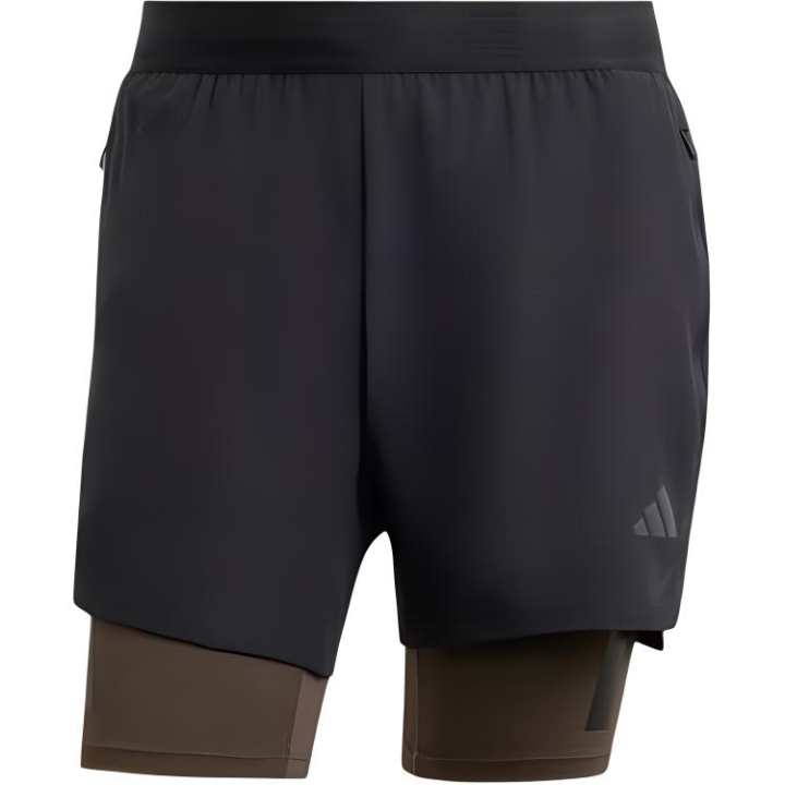 Adidas Adidas Free Shipping With AdiClub Power Workout Two-in-One Shorts