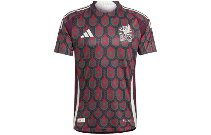 Adidas Adidas Mexico National Team Soccer Jersey Player Edition Men's Dark Red