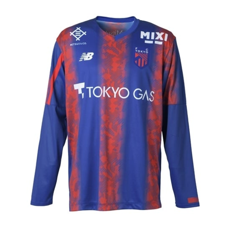 New Balance New Balance FC Tokyo FP1st Replica Long Sleeve Soccer Jersey Men's Blue