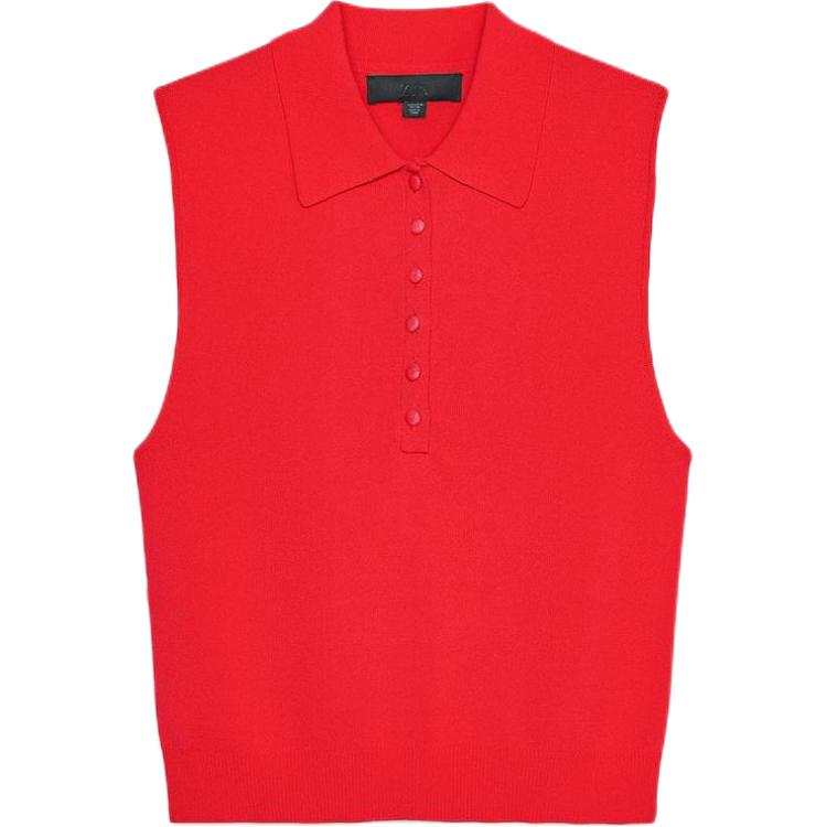 ZARA Tank Tops Women's Red Moderate Other