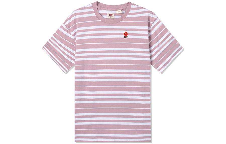 Levis Levis Drop Shoulder Sleeve T Shirt Women's Pink
