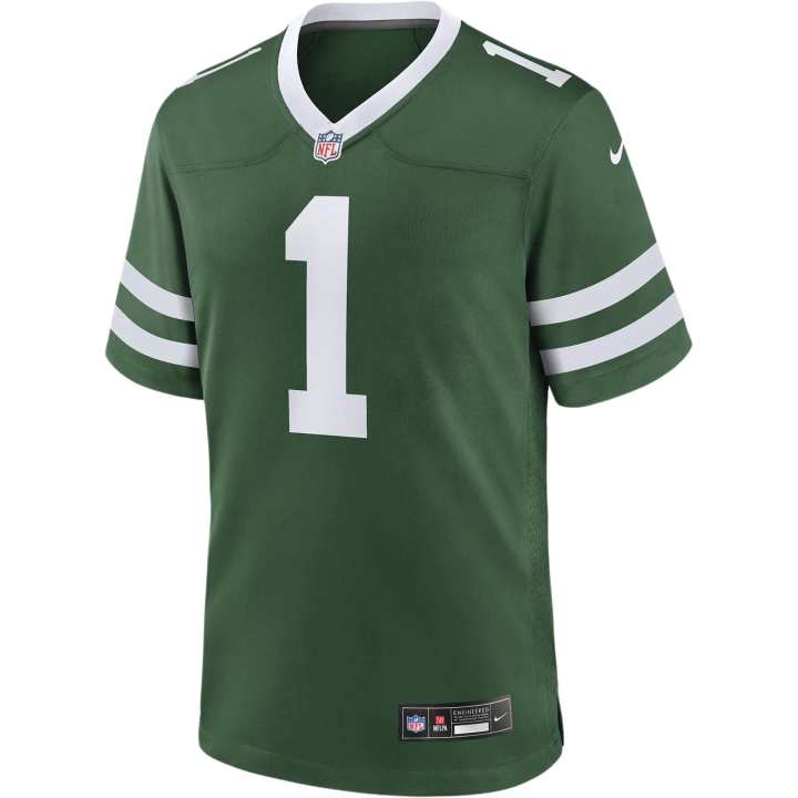 Nike Nike Sauce Gardner New York Jets Men's Nike Nfl Game Football Jersey