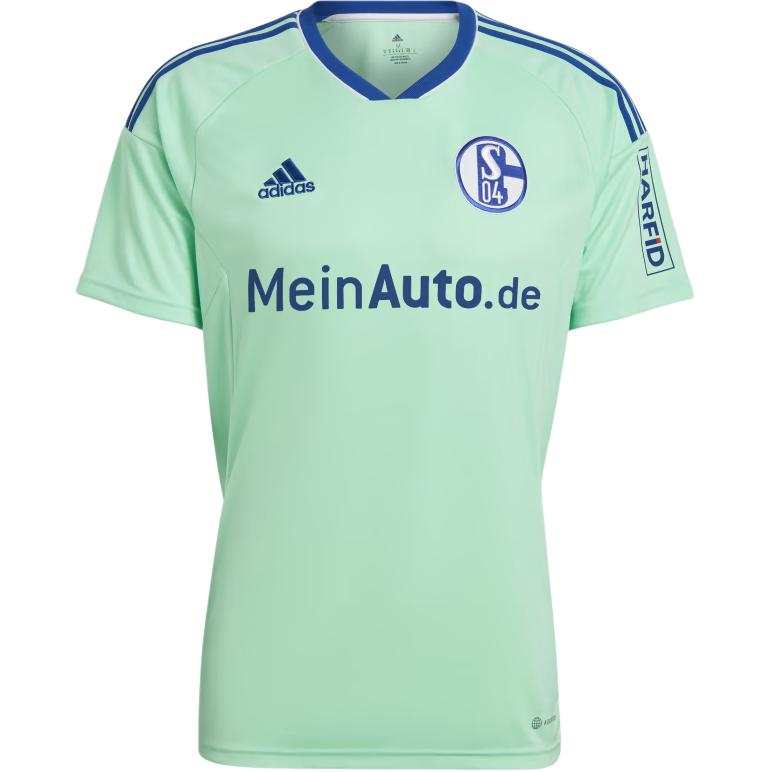 Adidas Adidas Schalke 04 FC SCHALKE 04 THIRD JERSEY Soccer Jersey Unisex Green