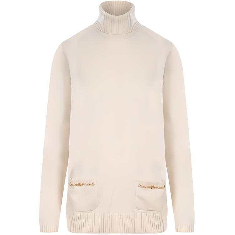 GUCCI GUCCI Double G Chain Wool Jumper
