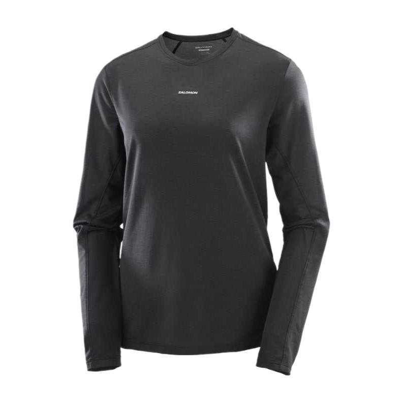 SALOMON T Shirt Women's Pitch Black