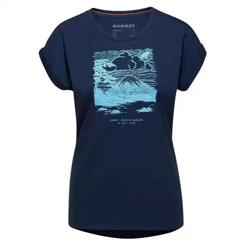 MAMMUT Regular T Shirt Women's Deep Sea Blue