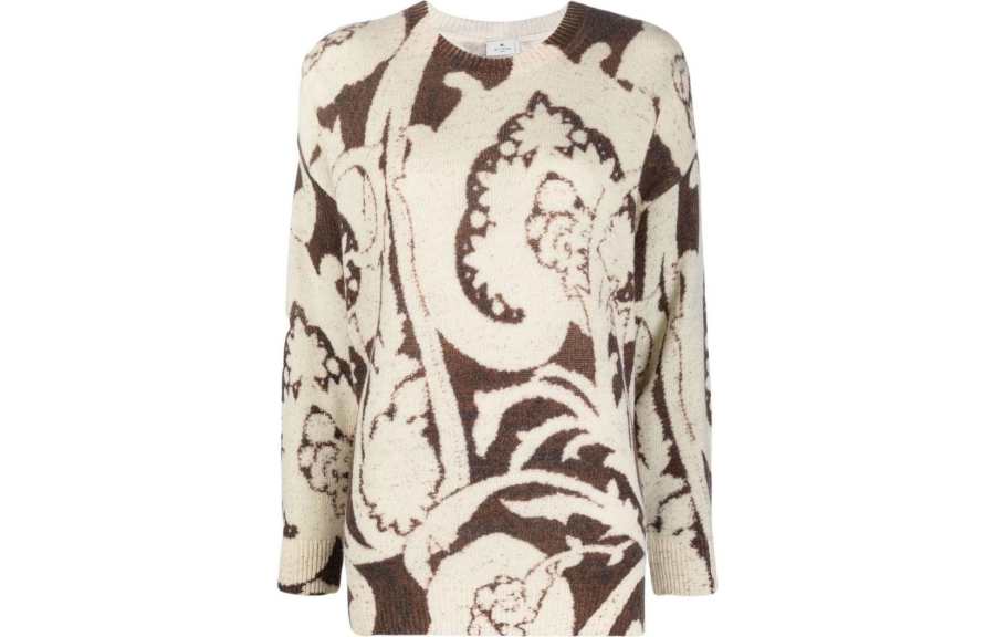 ETRO Sweaters Women's Multicolor Crew Neck Moderate Other