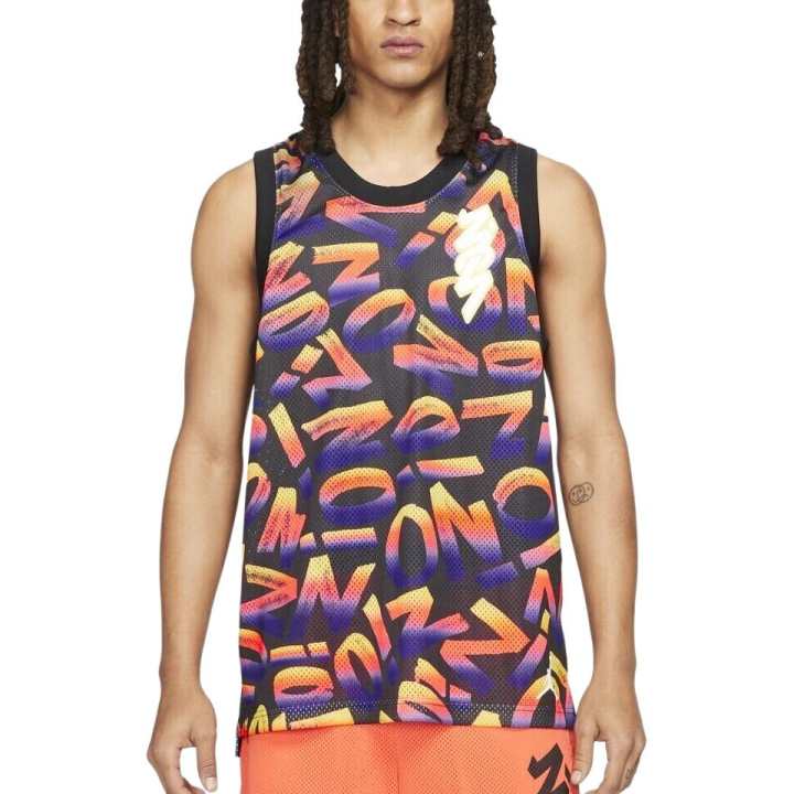 Nike Nike x Jordan Basketball Jersey Men's Black
