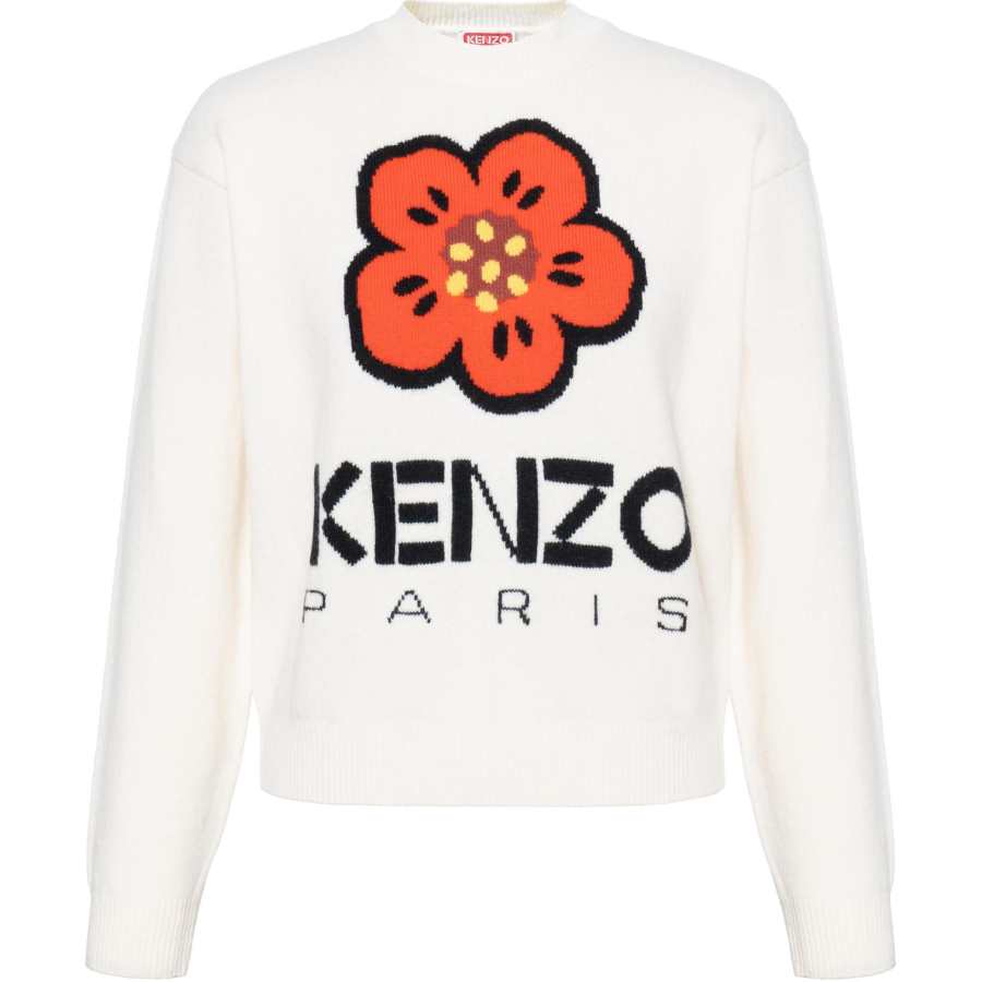 KENZO 【Zoomed ImageryPrevious SeasonReplicated_PM】Boke Flower-motif wool jumper
