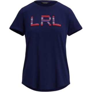 LAUREN RALPH LAUREN Regular T Shirt Women's Dark Blue