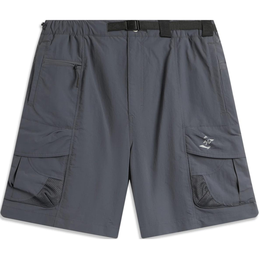 Li-Ning Li Ning x Nine Point Nine Sports Life Collection Sports Shorts Men's Ebony Black