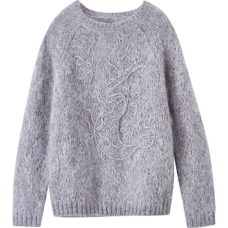 XIANGYING Sweaters Women's Crew Neck Moderate Other