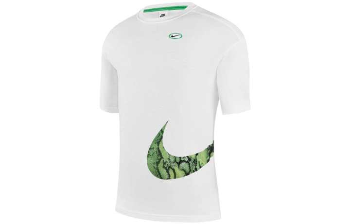 Nike Nike T Shirts Women's White Crew Neck Moderate Straight Fit