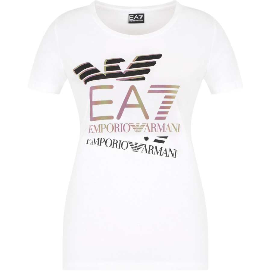 EMPORIO ARMANI EA7 Regular T Shirt Women's White
