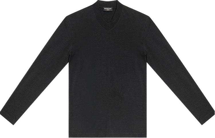 Balenciaga 【Previous Season】Tab V-neck T-shirt